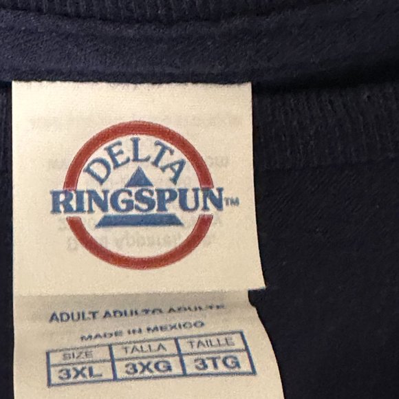 Keith Haring Look alike design Dark Blue T-Shirt (back graphic), Size XXXL - Picture 2 of 5